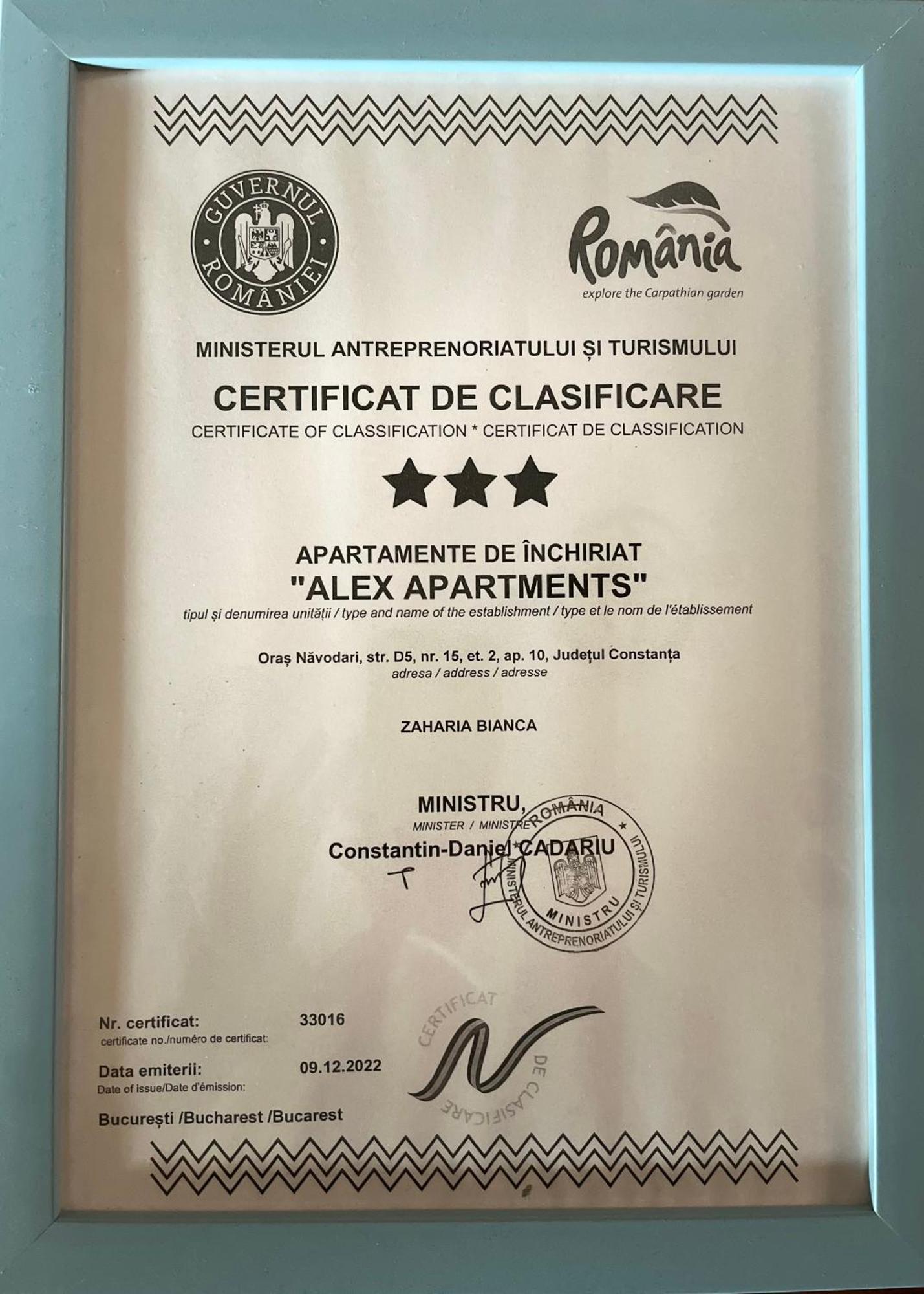 Alex Apartments Navodari Bagian luar foto